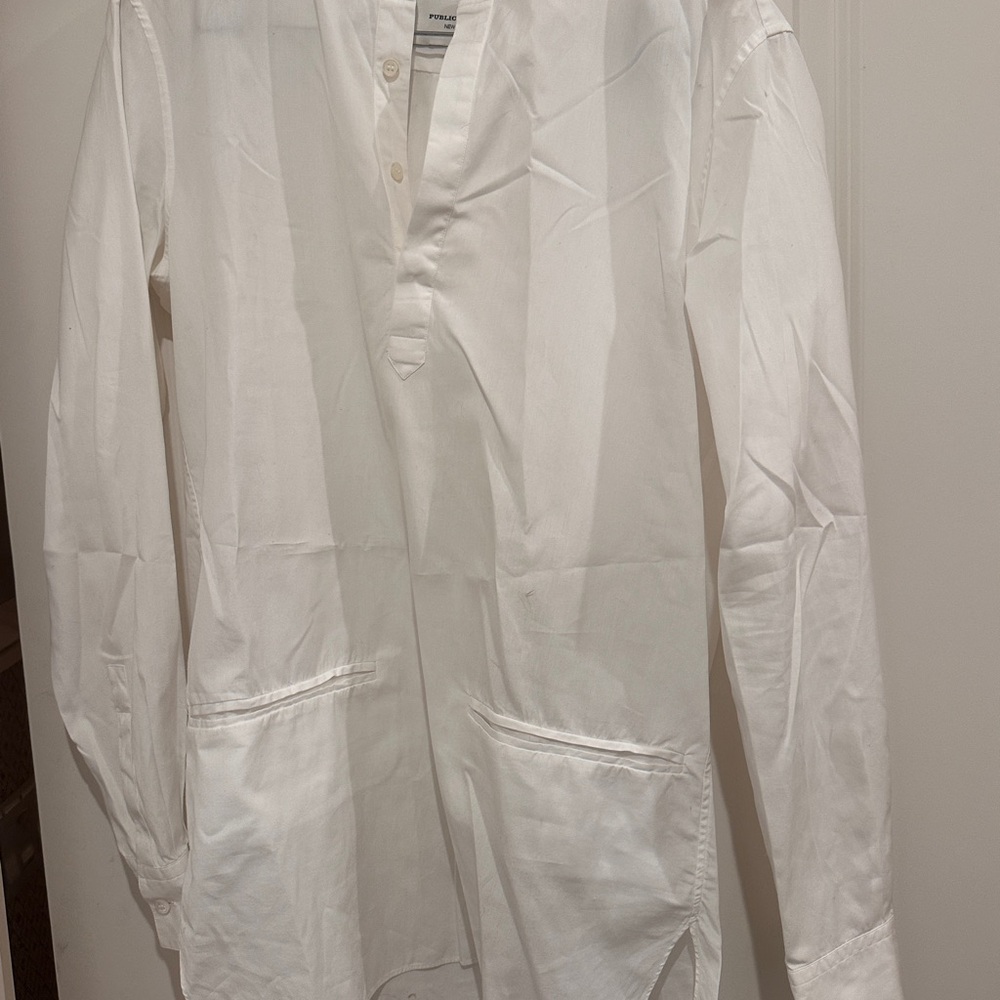 Public School NY White  Shirt